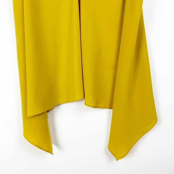 New With Tags RACHEL Rachel Roy November Top Mustard Yellow Womens Size L - Picture 5 of 13